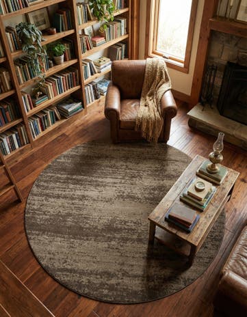 7' 10 x 7' 10 Angelica Round Rug