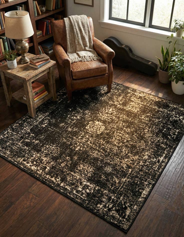 Detail image of 5' 3 x 5' 3 Monaco Square Rug