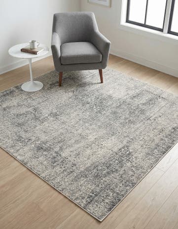 Gray Finsbury Square Rug