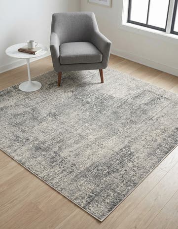 Gray Finsbury Square Rug