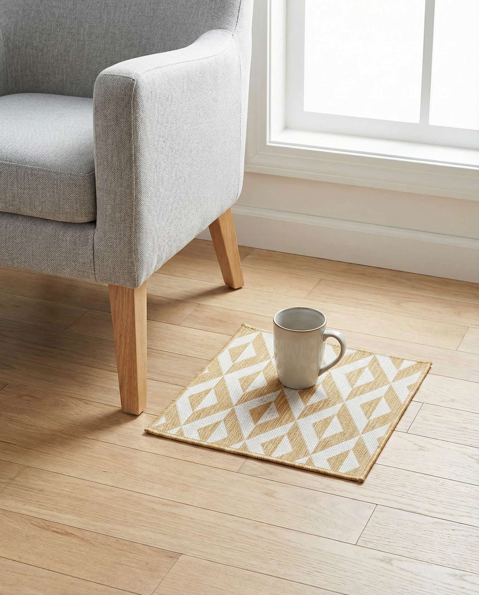 1' 4 x 1' 4 Easy-Clean Jill Zarin Napa Indoor / Outdoor Sample Rug