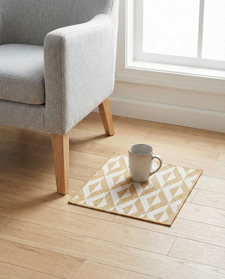 1' 4 x 1' 4 Easy-Clean Jill Zarin Napa Indoor / Outdoor Sample Rug