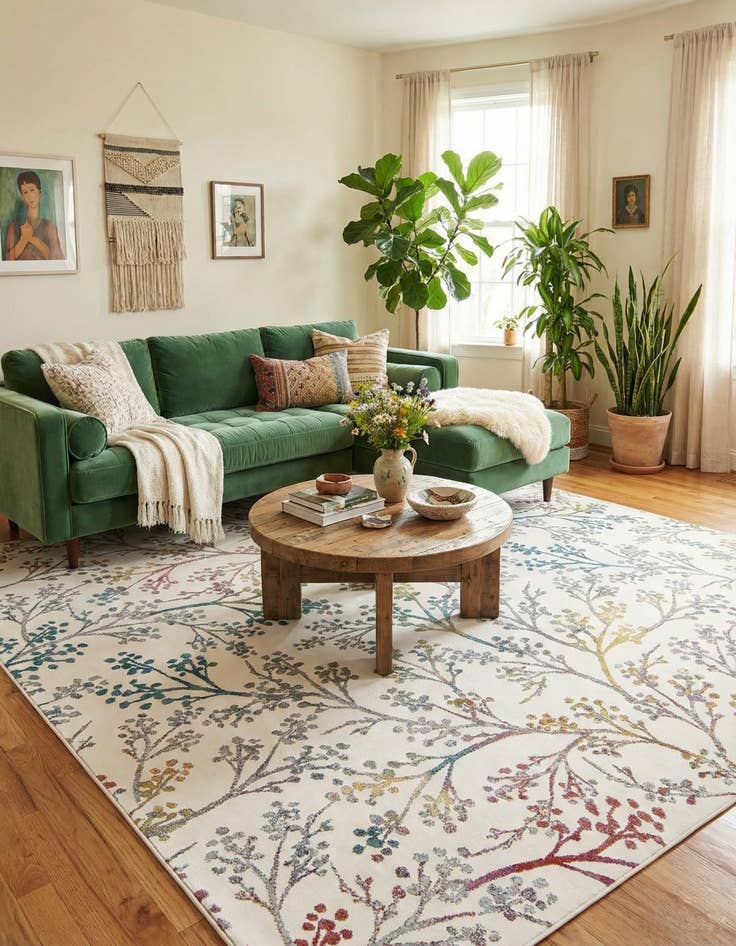 Detail image of 10' x 14' Blossom Rug