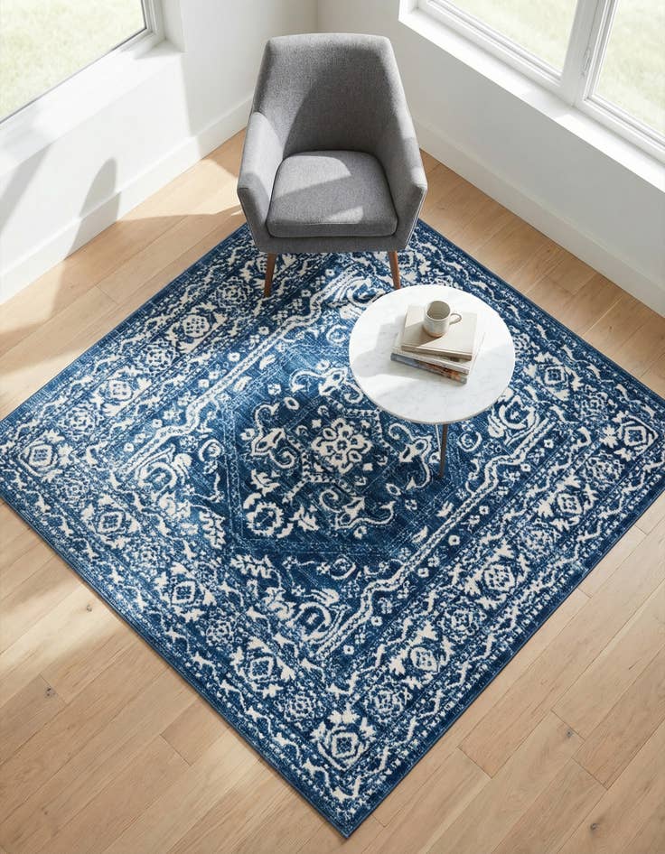 Detail image of 5' 3 x 5' 3 Boston Square Rug