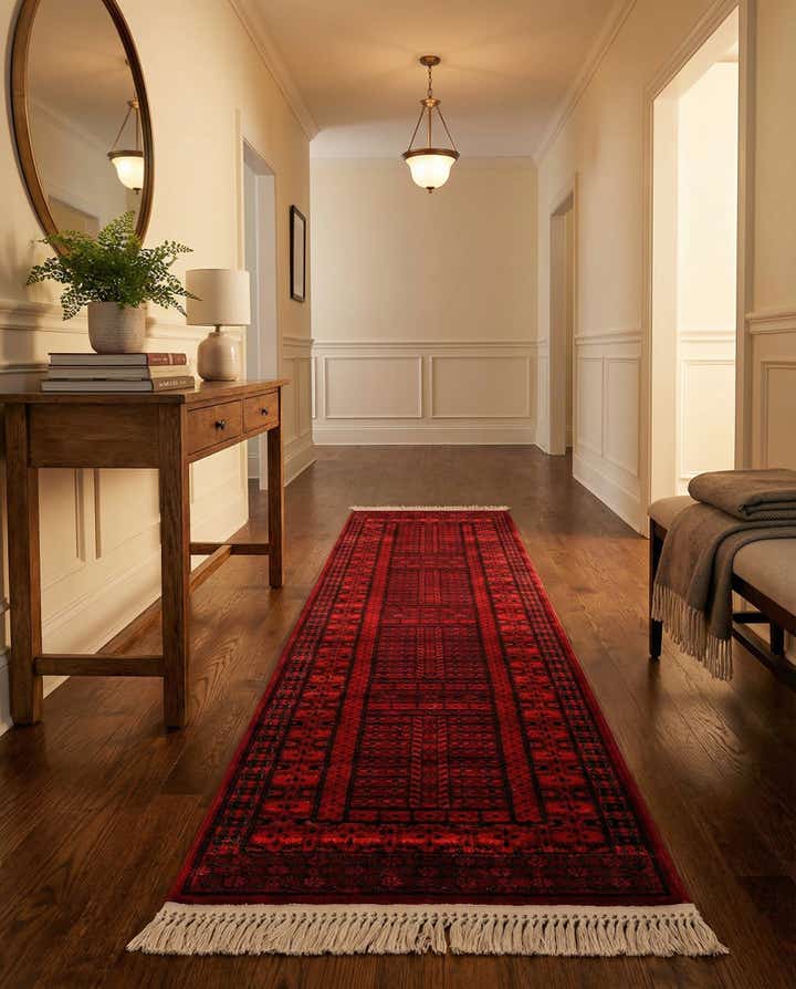 2' x 8' Bokhara Runner Rug