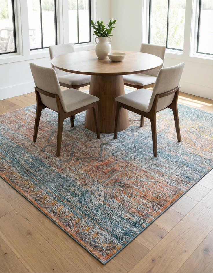 Detail image of 8' x 8' Newport Square Rug