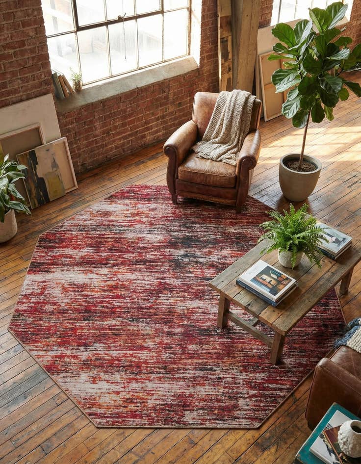 Detail image of 7' 7 x 7' 7 Asha Octagon Rug