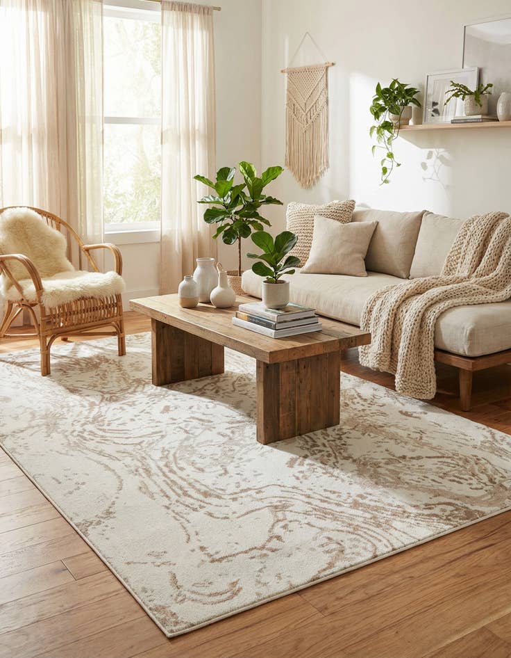 Detail image of 6' 1 x 9' Laguna Rug