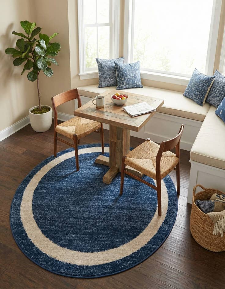 Detail image of 4' x 4' Angelica Round Rug