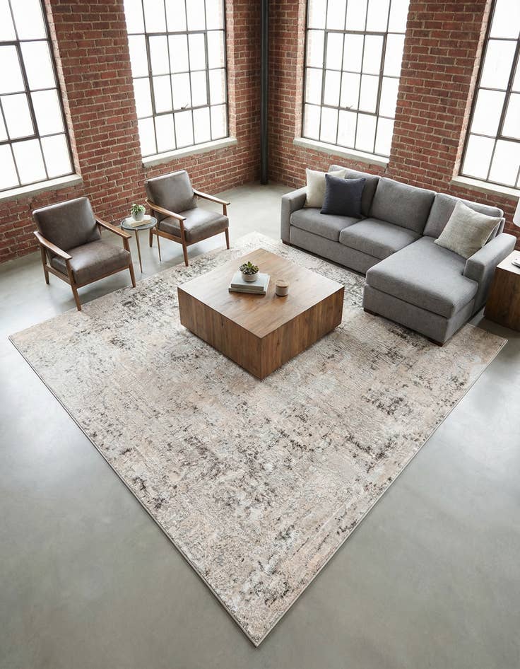 Detail image of 7' 10 x 7' 10 Caspian Square Rug