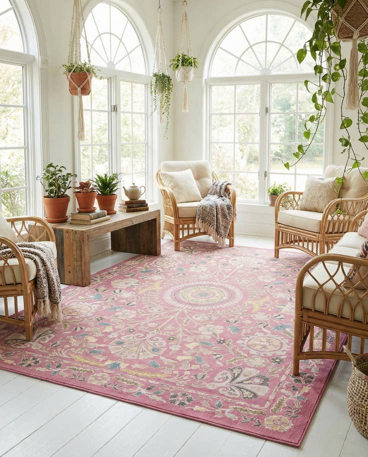 Detail image of 9' x 12' Blossom Rug