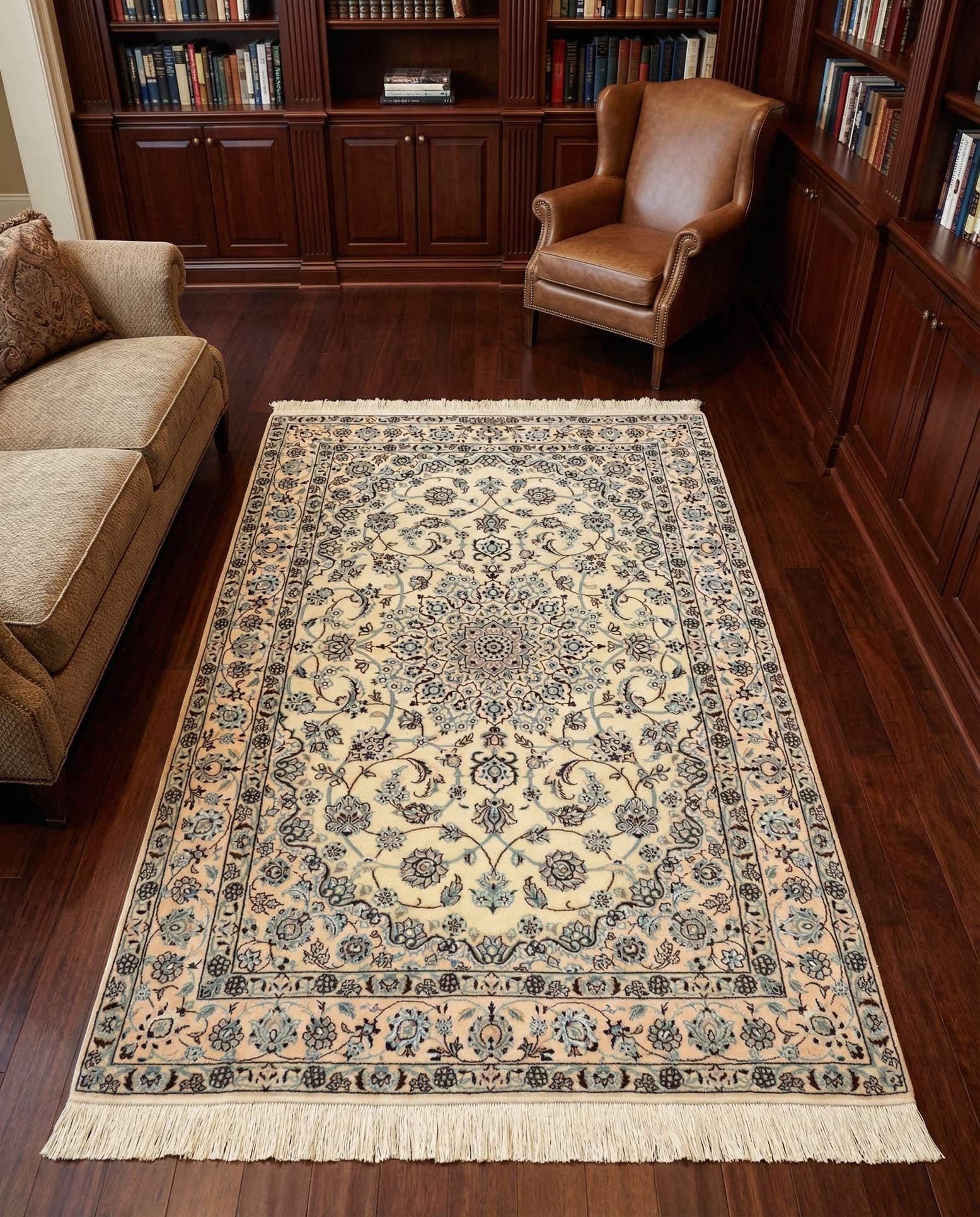 3' 8 x 5' 7 Nain Rug
