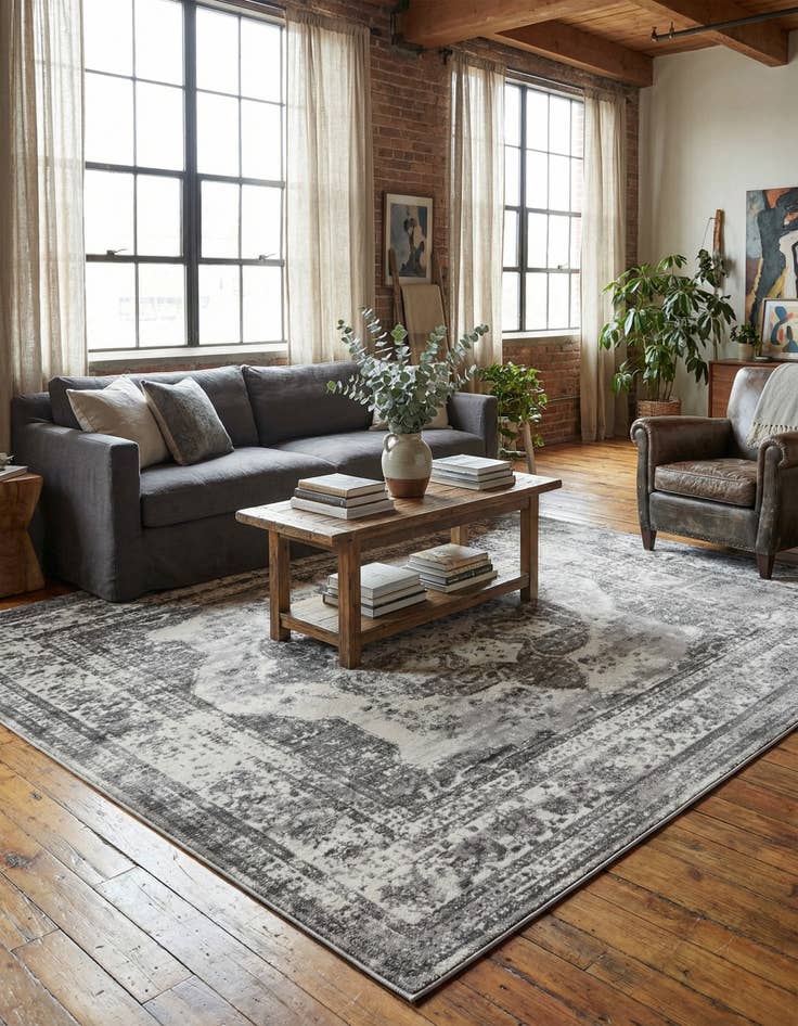 Detail image of 10' x 10' Monte Carlo Square Rug