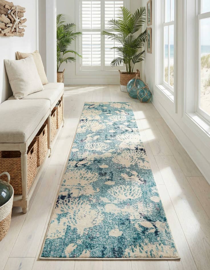 Detail image of 2' 7 x 13' 1 Washable Amalfi Runner Rug