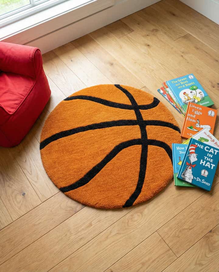 2' x 2' Playtime Kids Wool Freeform Rug