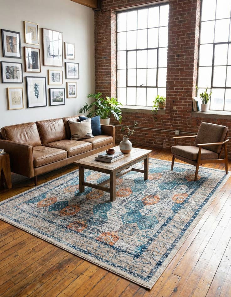 Detail image of 7' 10 x 10' 2 Lola Rug