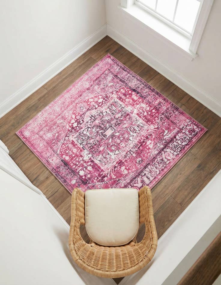 Detail image of 3' 3 x 3' 3 Medina Square Rug