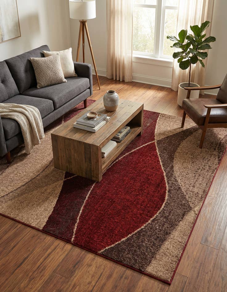 Detail image of 7' 10 x 7' 10 Equinox Square Rug