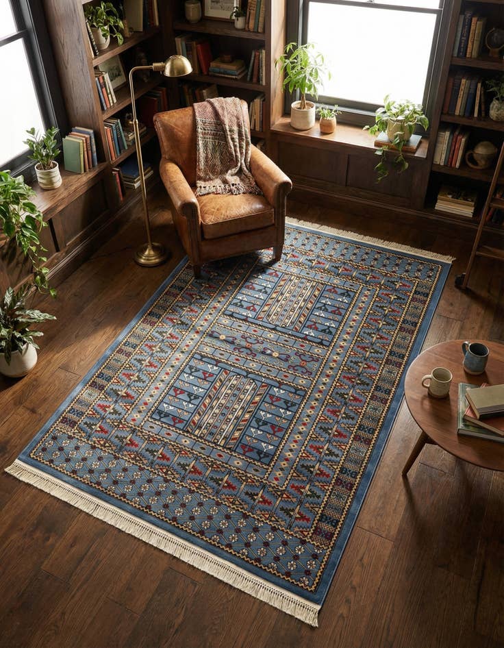 Detail image of 6' x 9' Bokhara Rug