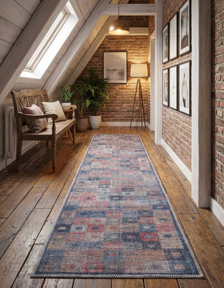 Detail image of 2' x 10' Washable Sisu Runner Rug