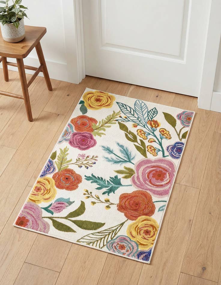 Detail image of 2' x 3' Blossom Rug