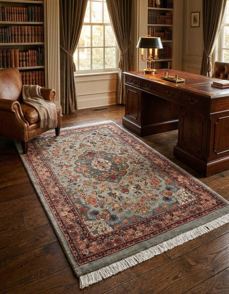 Detail image of 3' 7 x 5' 7 Bidjar Wool Rug