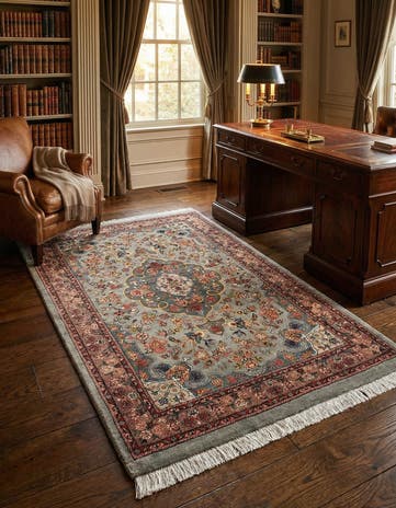 3' 7 x 5' 7 Bidjar Wool Rug
