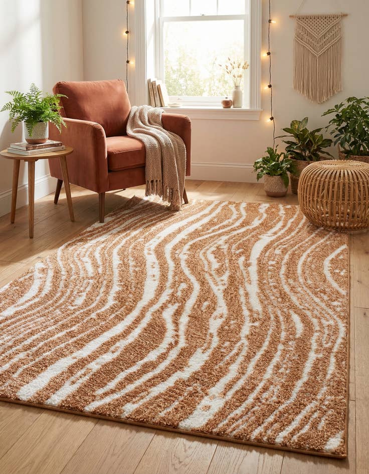 Detail image of 4' x 6' Sepia Rug