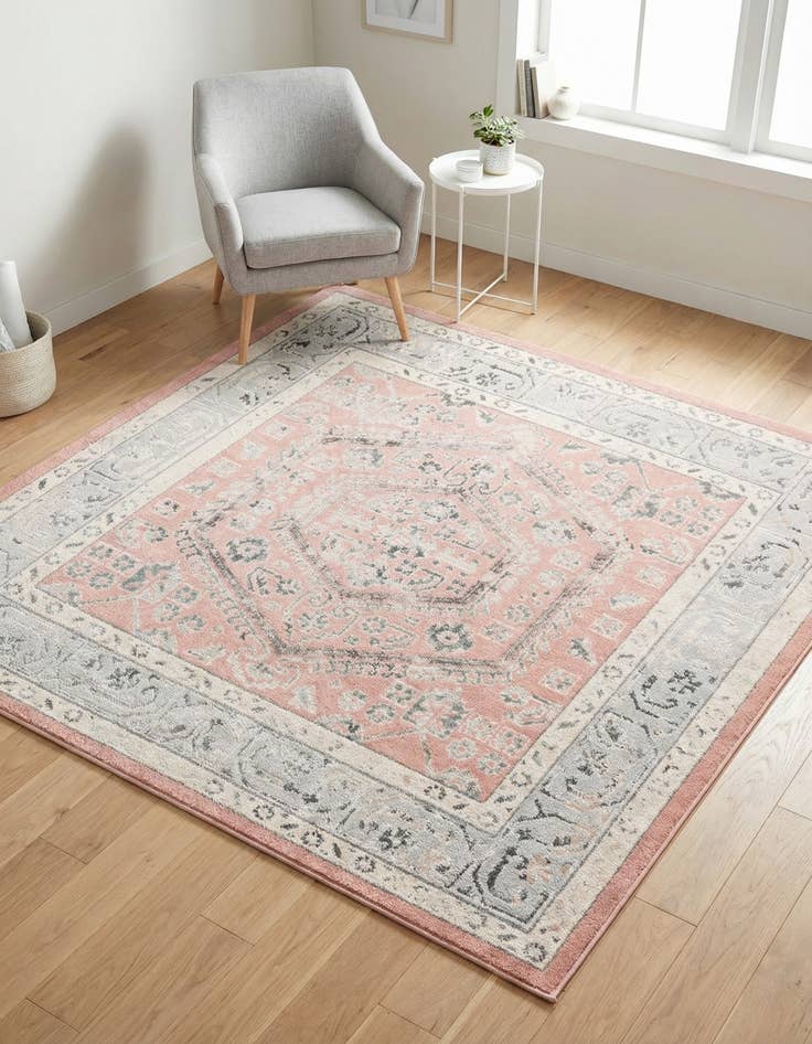 Detail image of 6' x 6' Aurelia Square Rug