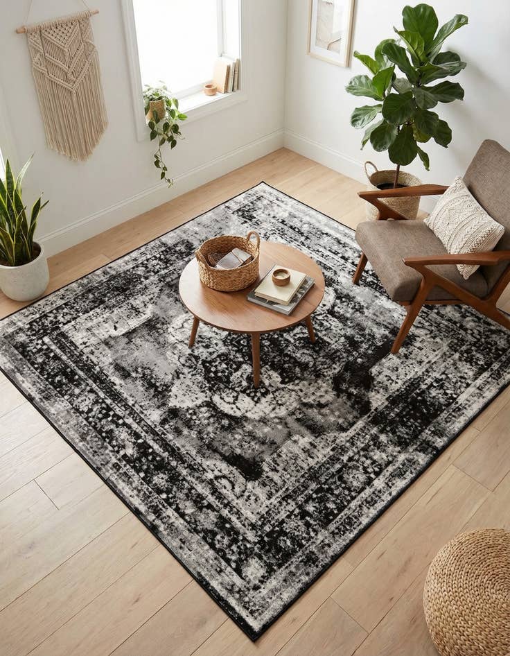 Detail image of 6' x 6' Monte Carlo Square Rug