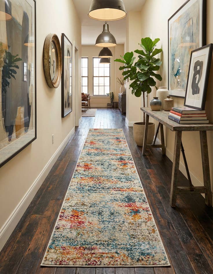 Detail image of 2' 7 x 14' 1 Santiago Runner Rug