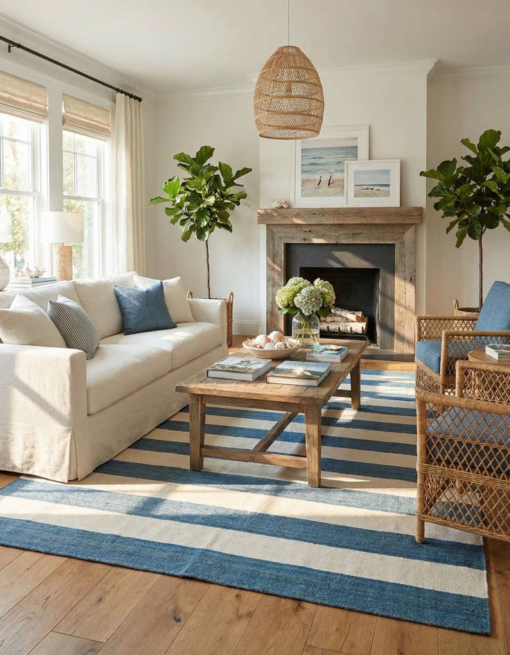 Detail image of 9' x 12' Hand Woven Jill Zarin Hamptons Rug