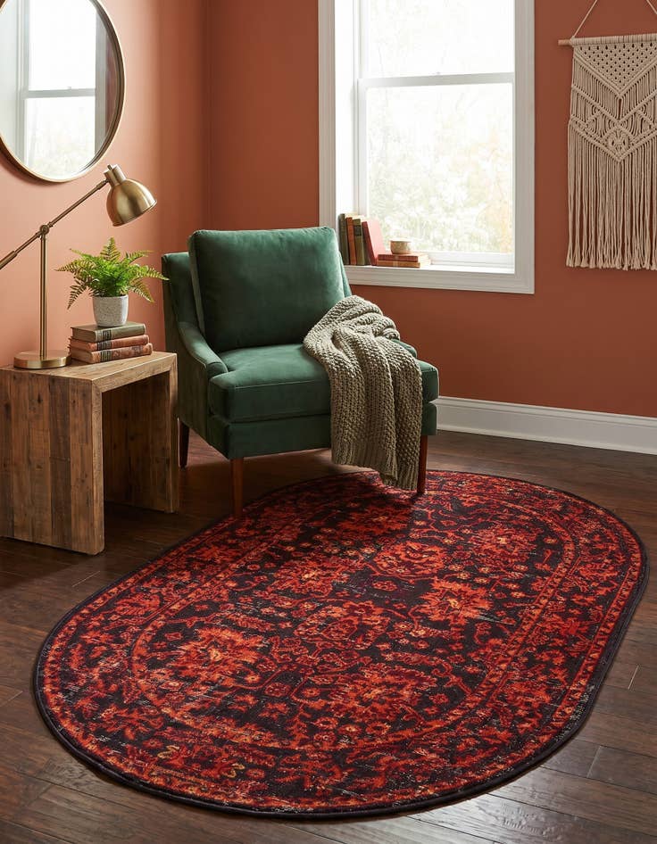Detail image of 3' 3 x 5' 3 Lucerne Oval Rug