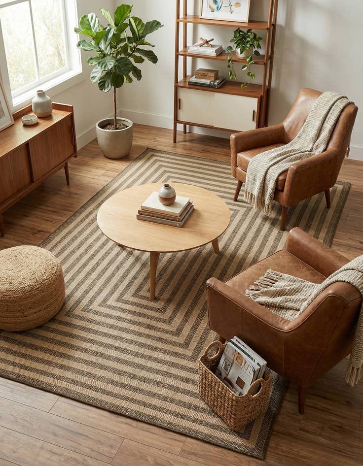 Detail image of 5' 3 x 8' Dunes Rug