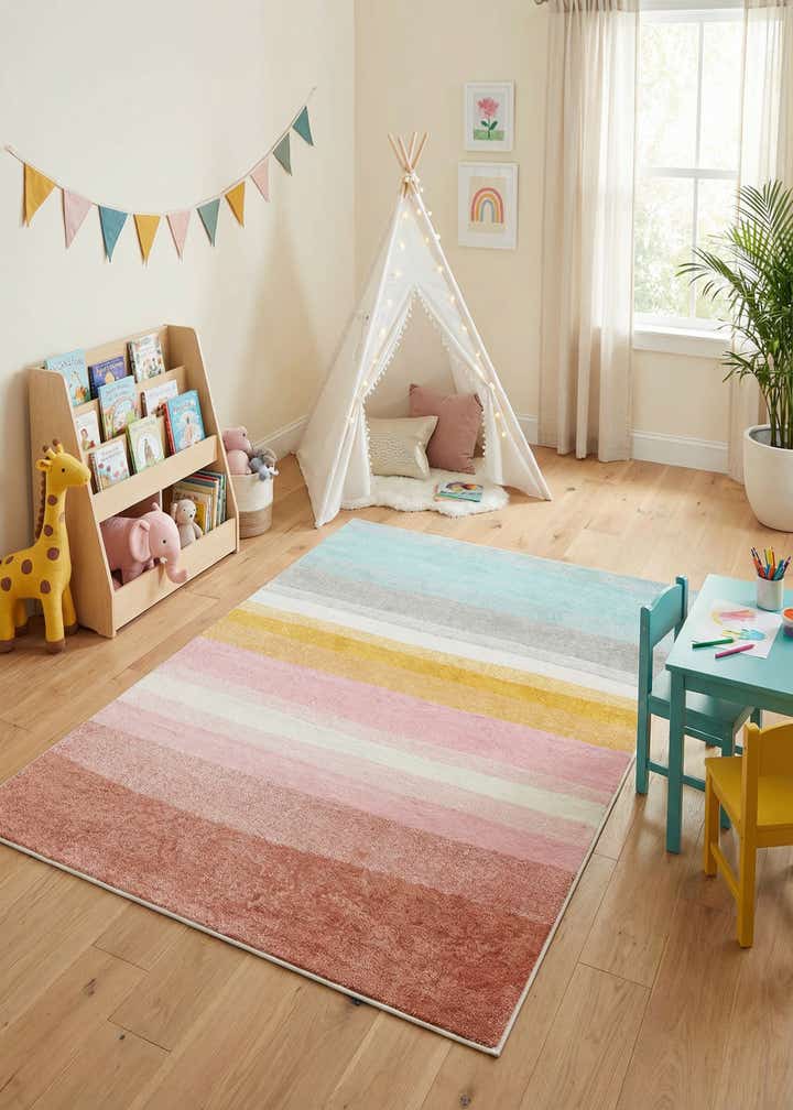 5' x 7' Whimsy Kids Rug