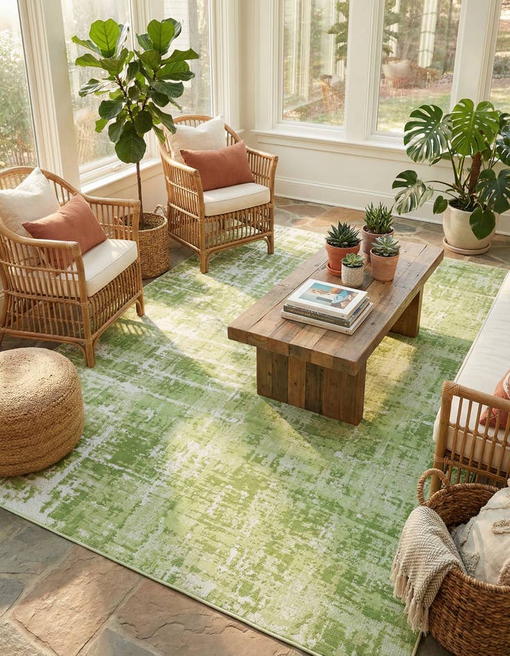 Detail image of 7' 10 x 10' Valencia Rug