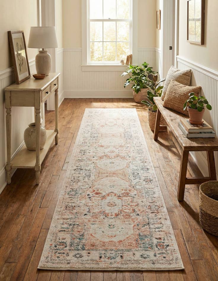 Detail image of 2' 7 x 12' Madeline Vintage Runner Rug