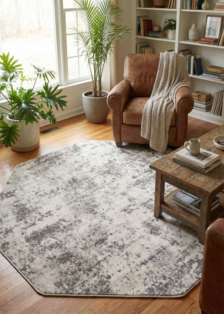 7' x 7' Aurora Octagon Rug