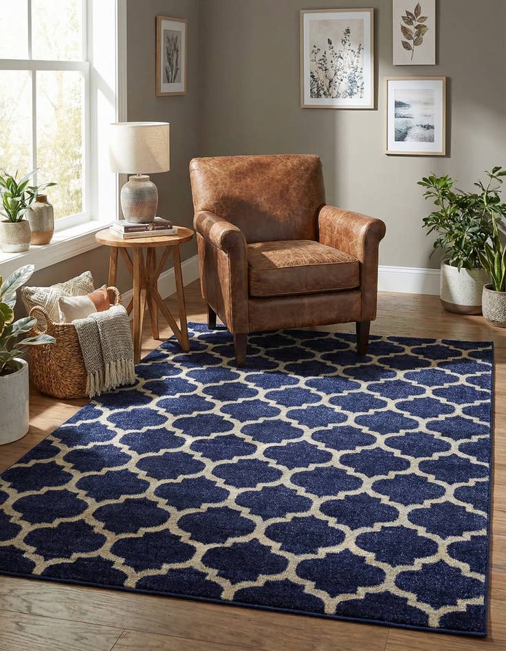 Detail image of 4' x 6' Trellis Rug