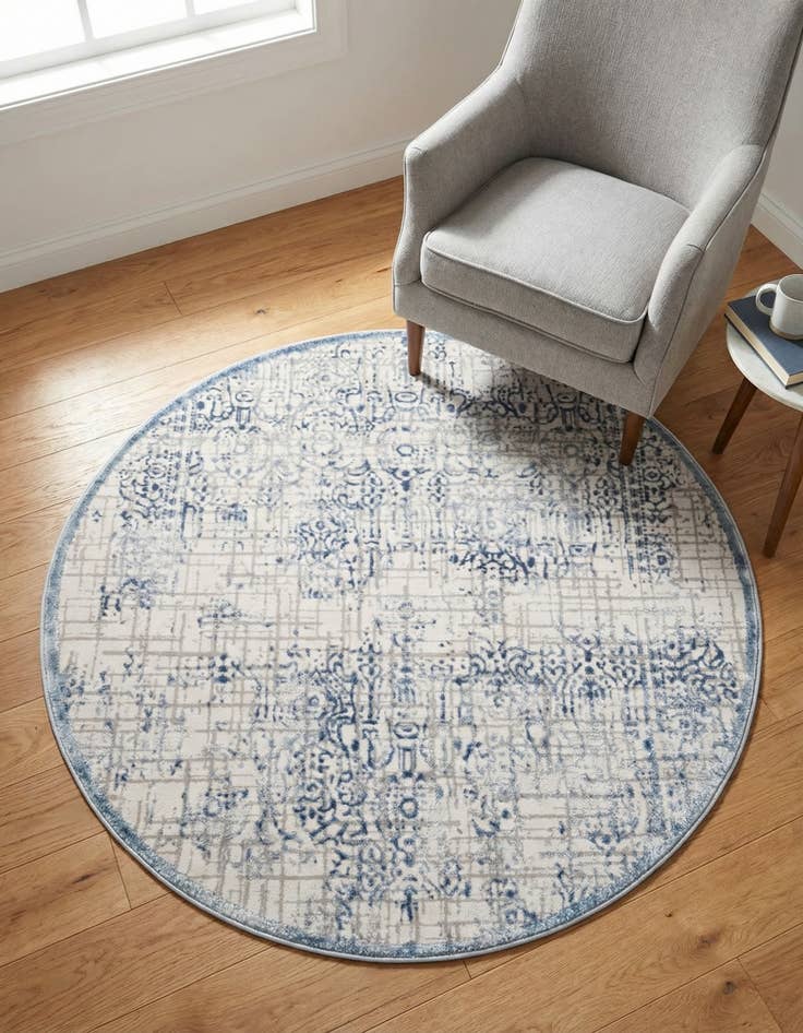 Detail image of 4' x 4' Derbyshire Round Rug