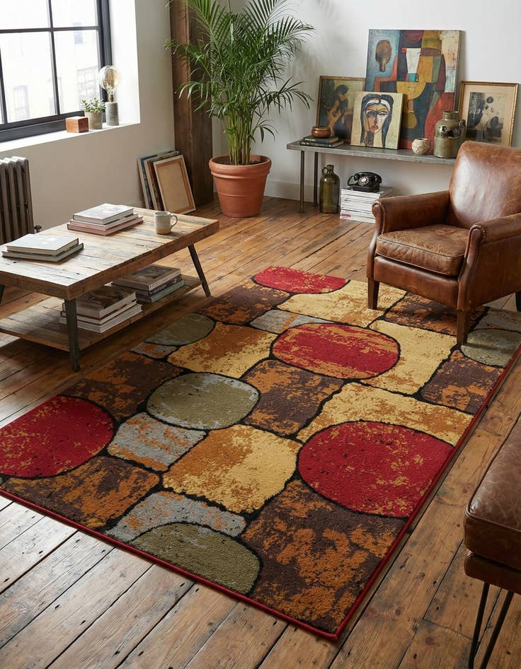 Detail image of 4' x 6' Cafe Rug