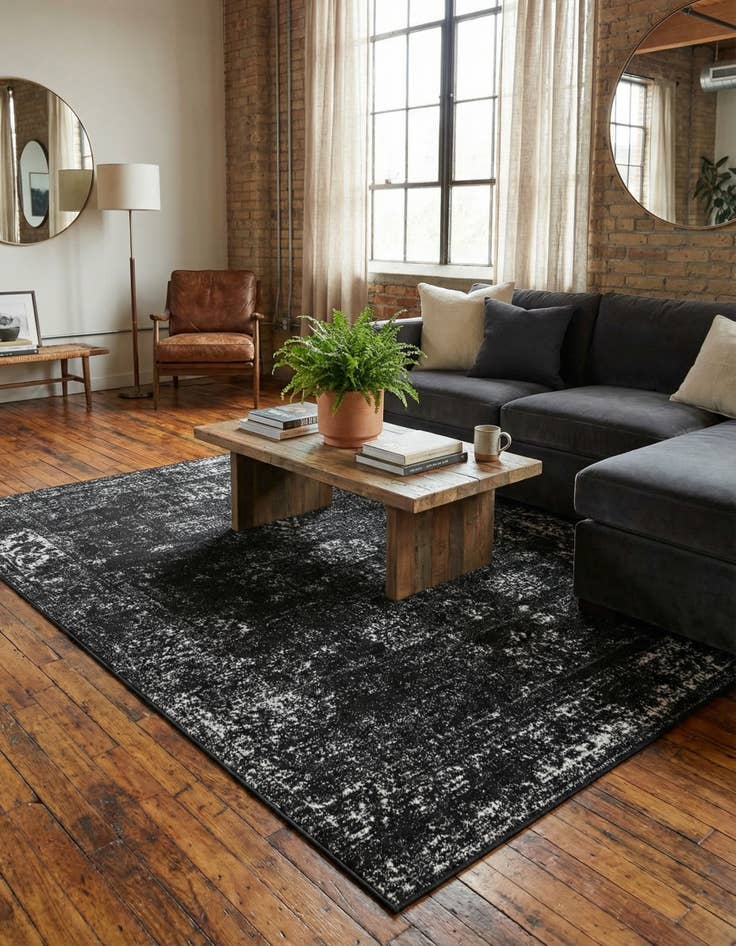 Detail image of 7' 10 x 10' Monte Carlo Rug