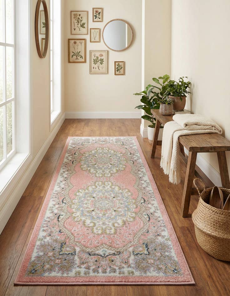 Detail image of  2' x 5' Kamala Washable Runner Rug