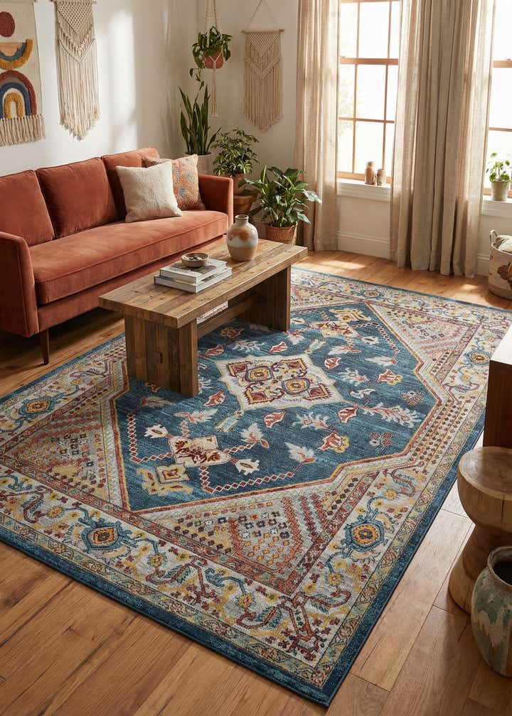7' x 10' Kamala Washable Rug