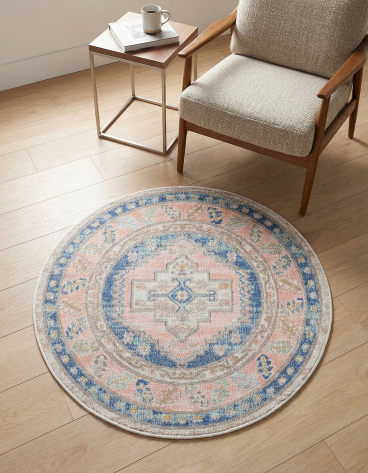 Detail image of 3' 3 x 3' 3 Whitney Round Rug