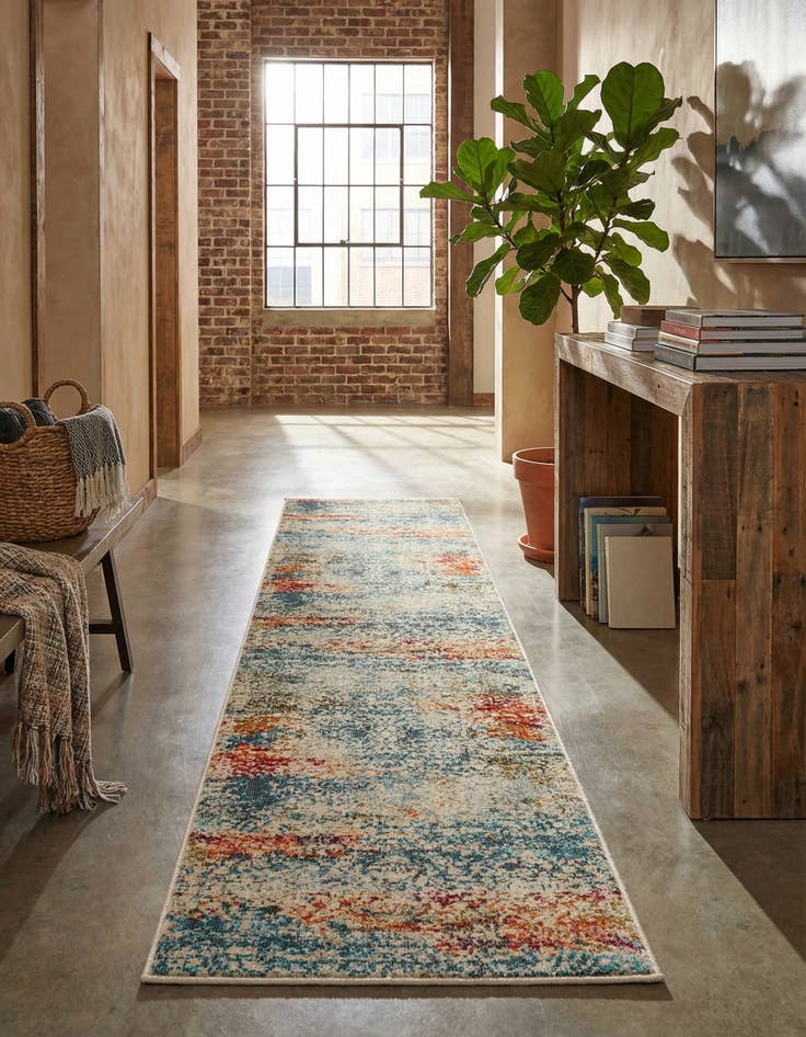 Detail image of 2' 2 x 8' Santiago Runner Rug