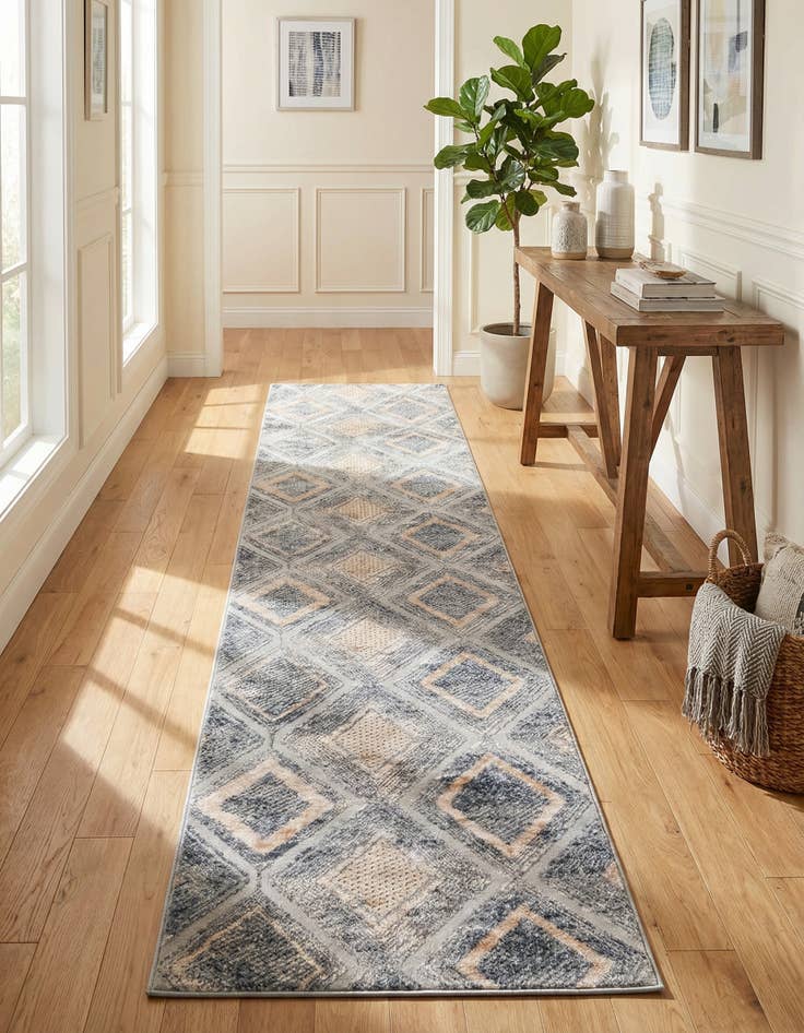 Detail image of 2' 7 x 13' Caspian Runner Rug