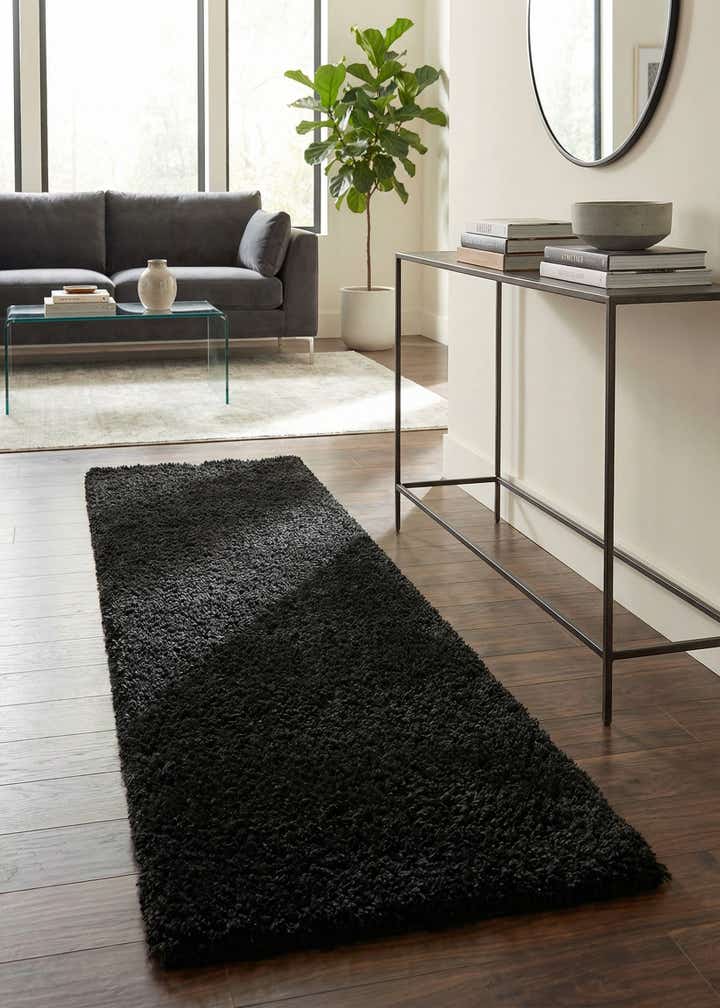 2' x 6' 5 Infinity Shag Runner Rug
