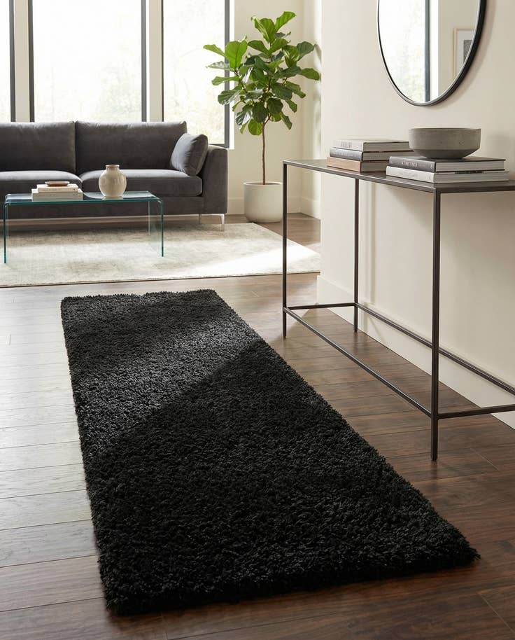 Detail image of 2' x 6' 5 Infinity Shag Runner Rug