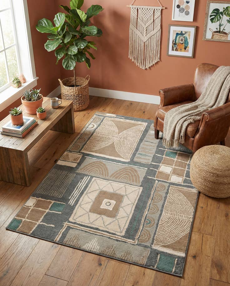 Detail image of 5' x 7' Safari Rug